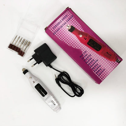 Ручний фрезер для нігтів SmartUs CBM-033 для манікюру та педикюру в домашніх умовах. Колір: білий