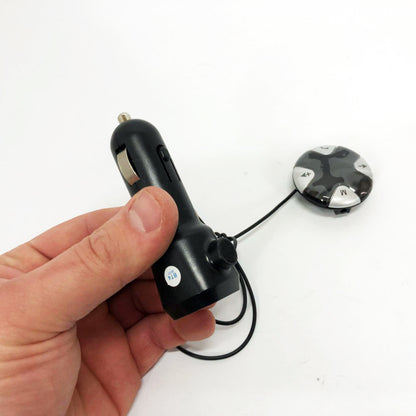 Трансмиттер модулятор MP3 UKC CM-S25 с магнитным держателем, Автомобильный трансмиттер bluetooth