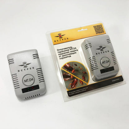 Ультразвуковой отпугиватель тараканов Ястреб МТ.04, электронный отпугиватель насекомых