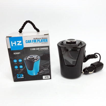 Автомобильный FM-трансмиттер модулятор HZ FM MOD H26+BT BX6 питание от прикуривателя c Bluetooth