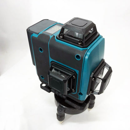 Уровень лазерный линейный нивелир аккумуляторный Laser 4D, 16 линий, рабочее растояние 30м, в чемодане