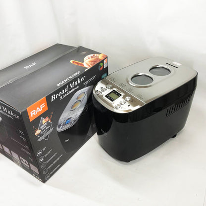 Хлебопечка RAF R.564, 15 программ, 1000-1500 г, с таймером и антипригарным покрытием