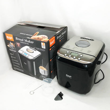 Хлебопечка RAF R.208, 600 Вт, до 1000 г, с функцией безглютеновой выпечки