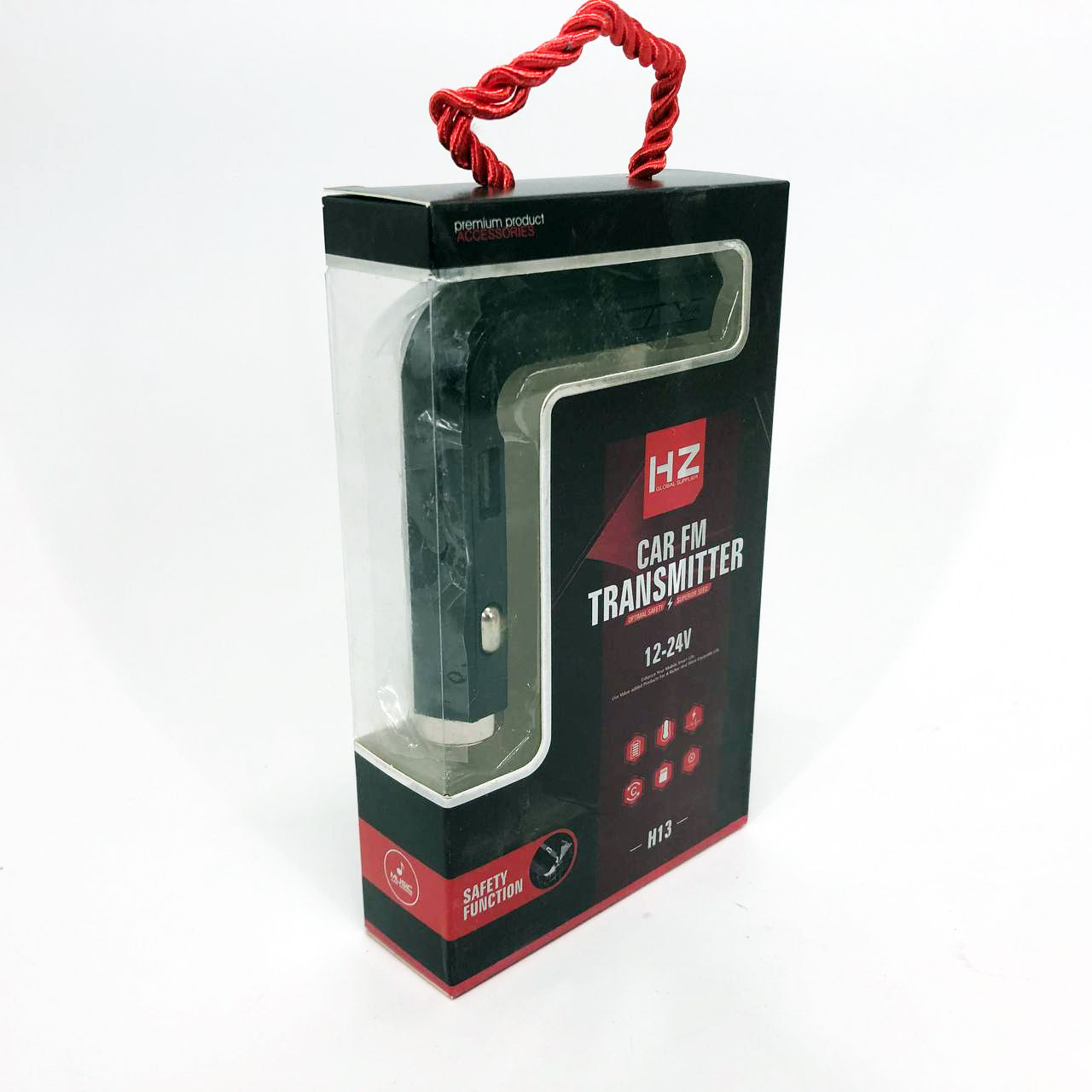 Автомобильный MP3 Трансмиттер FM–модулятор HZ H13 LCD AUX/USB, Блютуз фм передатчик для автомагнитолы