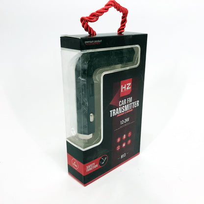 Автомобильный MP3 Трансмиттер FM–модулятор HZ H13 LCD AUX/USB, Блютуз фм передатчик для автомагнитолы