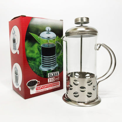 Заварник френч-пресс Unique UN-1151 0.35 л, Колба Френч для чая, Френч-пресс для крепкого кофе