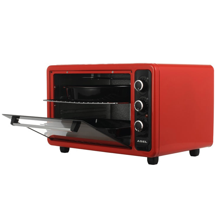 Электрическая печь ASEL AF-40-23. Цвет: красный