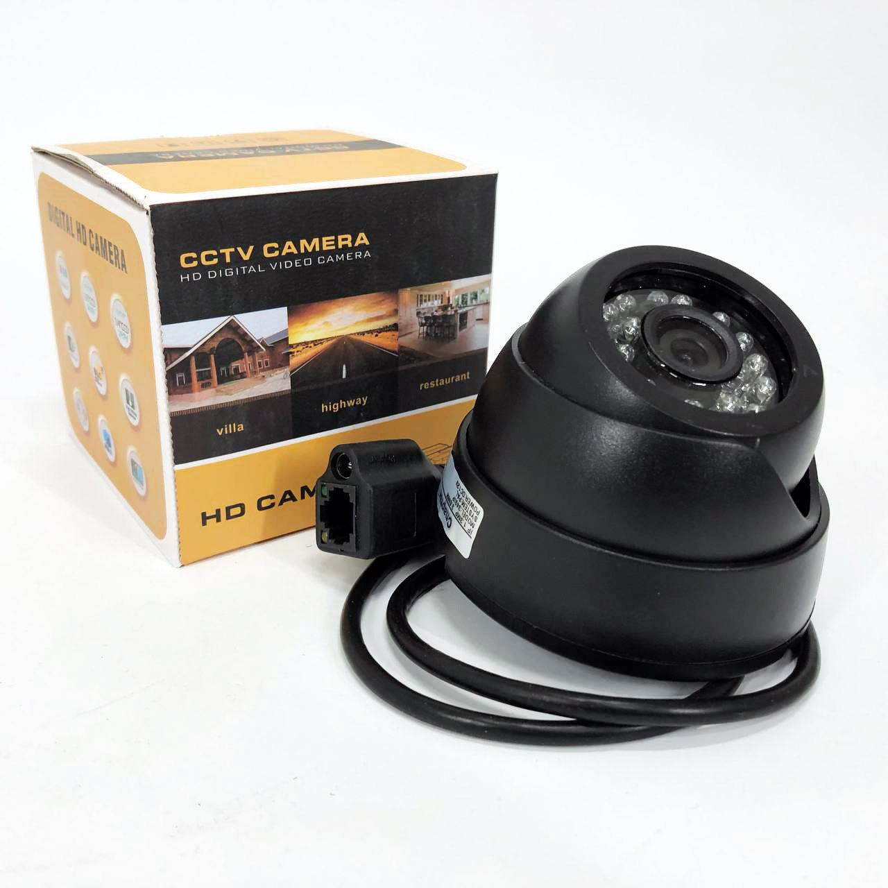 Камера видеонаблюдения купольная HD Camera 349 IP 1.3 mp, Камера наблюдения для квартиры