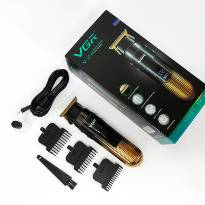 Машинка для стрижки волос VGR V-929 аккумуляторная, Машинка окантовочная профессиональная для бороды