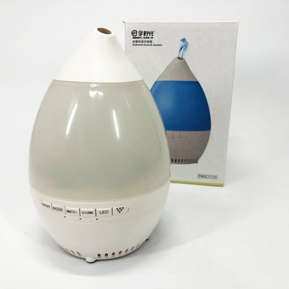 Колонка увлажнитель с диодной подсветкой JT-315, Ионизатор увлажнитель воздуха аромадиффузор. Цвет: белый