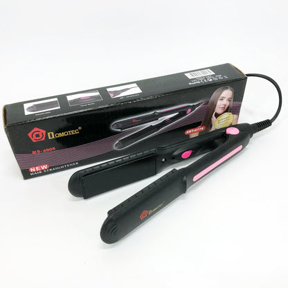 Щипцы, плойка утюжок DOMOTEC MS-4905, Щетка щипцы для выпрямления волос. Цвет: розовый