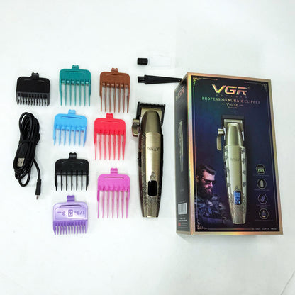 Аккумуляторная машинка для стрижки VGR V-036