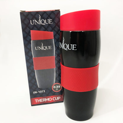 Термокружка UNIQUE UN-1073 0.38 л Термокружка для школьников, Качественный семейный термос. Цвет: красный