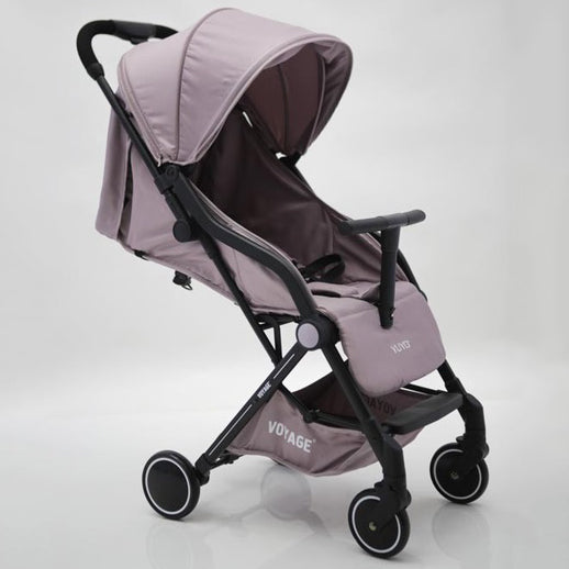 Детская прогулочная легкая коляска книжка складная Voyage Smart T3101F. Цвет: розовый