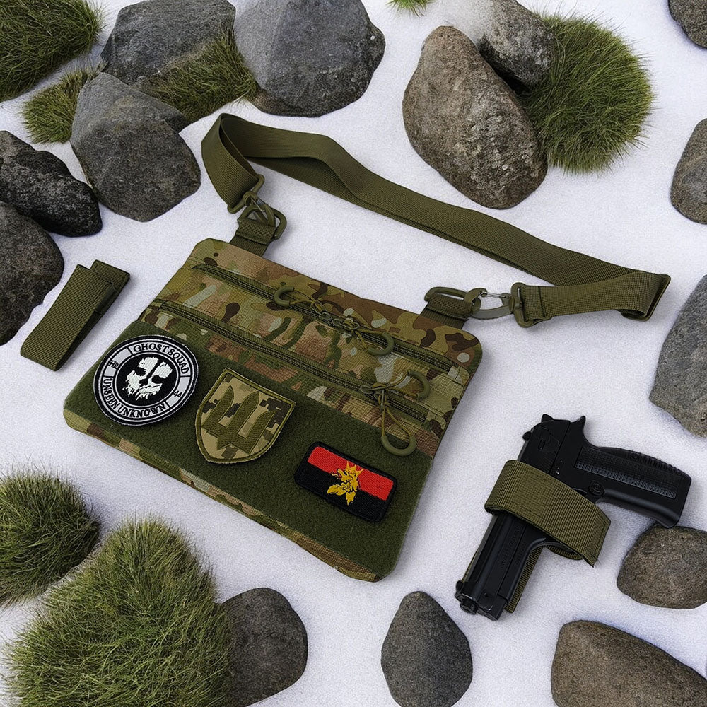 Мужская тактическая сумка барсетка, Рюкзак мужской военный тактический, Нагрудная сумка кобура