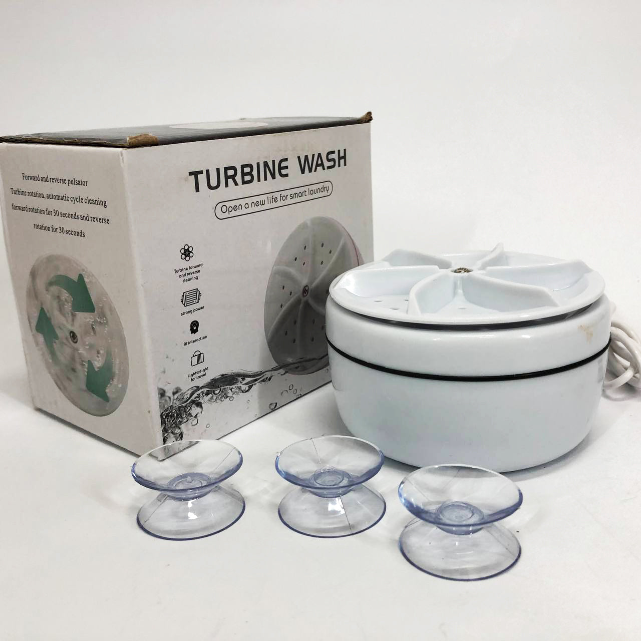 Портативная ультразвуковая стиральная машина мини машинка для стирки белья usb, Малогабаритная машина