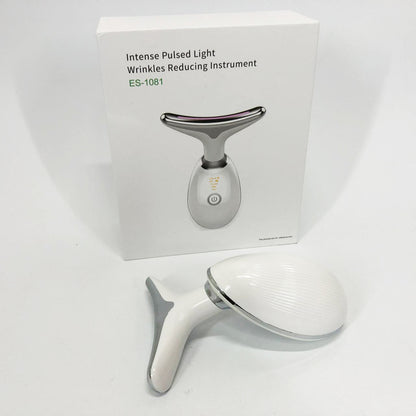 Аппарат для микротоковой терапии для лифтинга лица и шеи ES-1081 микротоковый массажер
