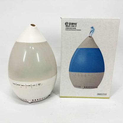 Колонка увлажнитель с диодной подсветкой JT-315, Ионизатор увлажнитель воздуха аромадиффузор. Цвет: белый