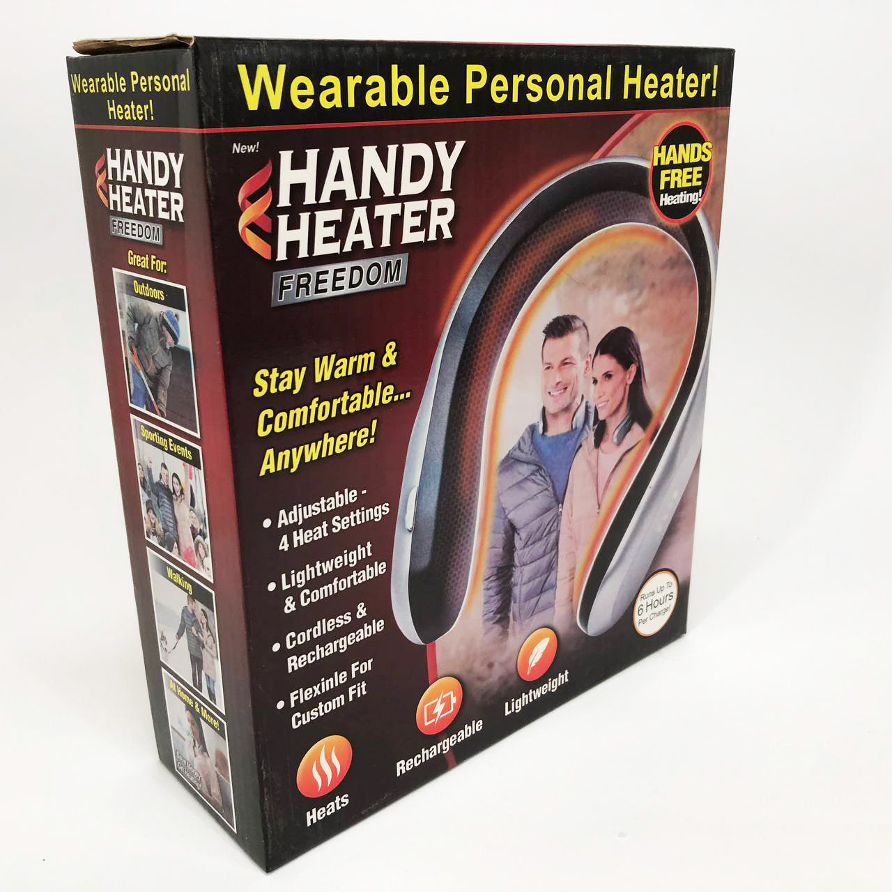 Портативный переносной мини обогреватель для шеи Handy Heater