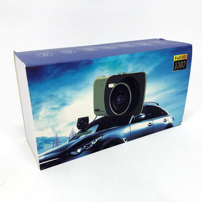 Автомобильный видеорегистратор X600 LCD 4 Angel Lens камеры 1080P Full HD TF