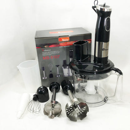 Блендер погружной многофункциональный 6 в 1 Domotec MS-5107 800 Вт, Мощный блендер для дома