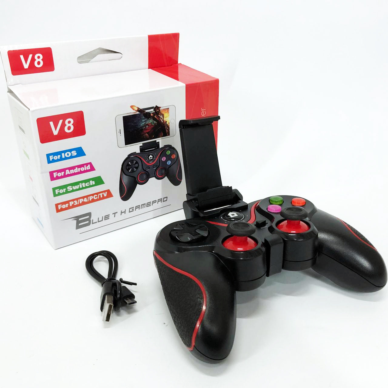 Беспроводной Bluetooth джойстик для смартфона iOS Android UKC Gen Game V8