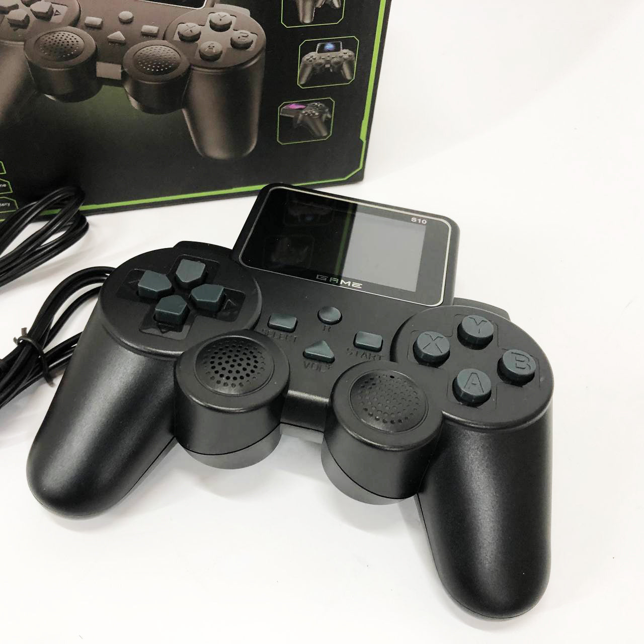 Игровая консоль-джойстик S10 с 2.4 дюймовым LCD экраном, Игровая приставка game, Детская приставка тетрис