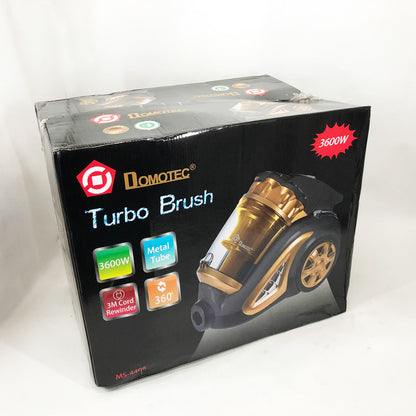 Пылесос для сухой уборки с турбощеткой Domotec MS-4408 3600 Вт без мешка циклонный колбовый контейнерный