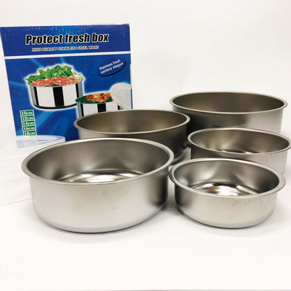 Набор пищевых контейнеров Unique UN-1515 5 шт из нержавеющей стали