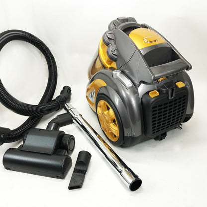 Пылесос для сухой уборки с турбощеткой Domotec MS-4408 3600 Вт без мешка циклонный колбовый контейнерный