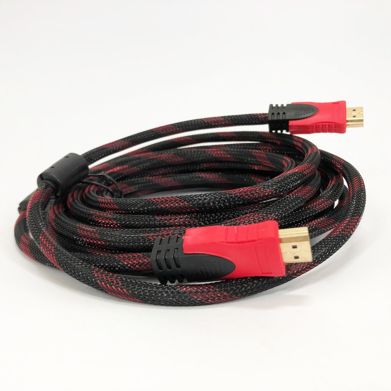 Кабель усиленный 5м переходник адаптер HDMI-HDMI папа-папа аудио видео шнур в обмотке