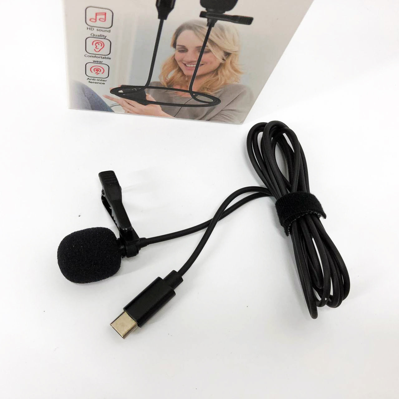 Петличный мини-микрофон DM TYPE-C MK-3