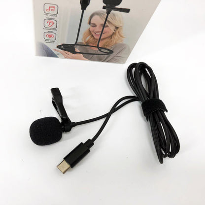 Петличный мини-микрофон DM TYPE-C MK-3