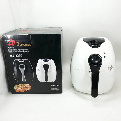 Аерофритниця Мультипіч Аерогриль Domotec MS-3220 1300W 4,5 л Безмасляна з Таймером. Колір: білий