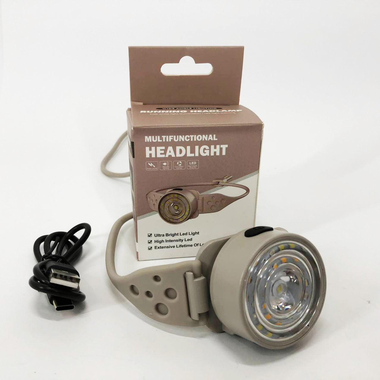 Фонарь налобный G25-XPG+30SMD(white+yellow+red-blue), Мощный фонарь на голову, фонарь для автомеханика