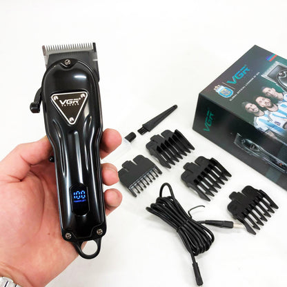 Аккумуляторная машинка для стрижки VGR V-051