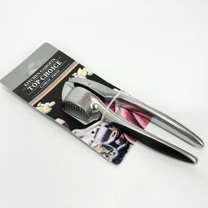 Пресс для чеснока чеснокодавка ручная металлическая