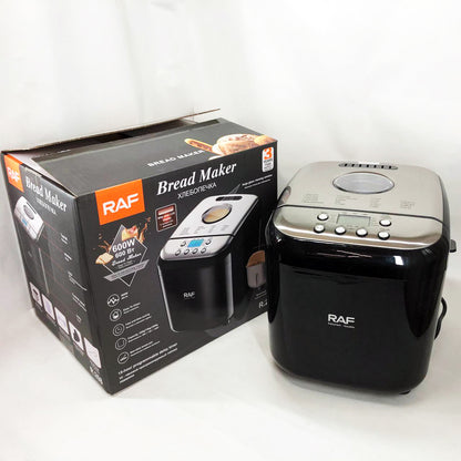 Хлебопечка RAF R.208, 600 Вт, до 1000 г, с функцией безглютеновой выпечки