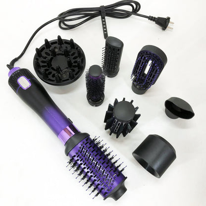 Фен-щетка стайлер VGR 8 в 1 V-488. Цвет: фиолетовый