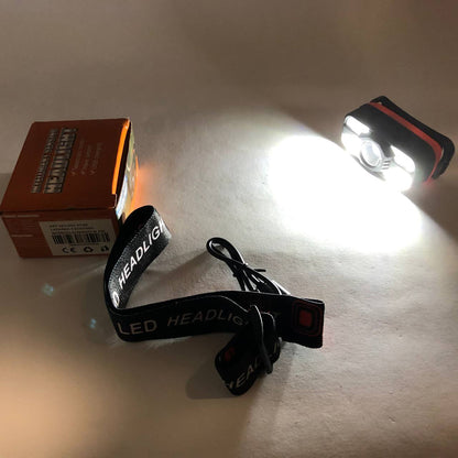 Налобный фонарь WH-0188, XPE+SMD, Налобный фонарь для туризма рыбалки и охоты, Налобная лампа