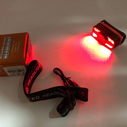 Налобный фонарь WH-0188, XPE+SMD, Налобный фонарь для туризма рыбалки и охоты, Налобная лампа