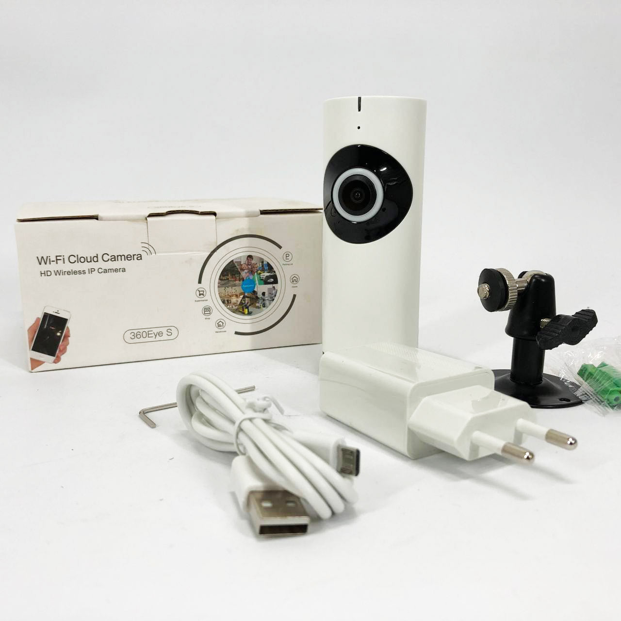 Камера настольная поворотная 180 градусов CAMERA CAD 1315 WIFI, ip, dvr, 1mp