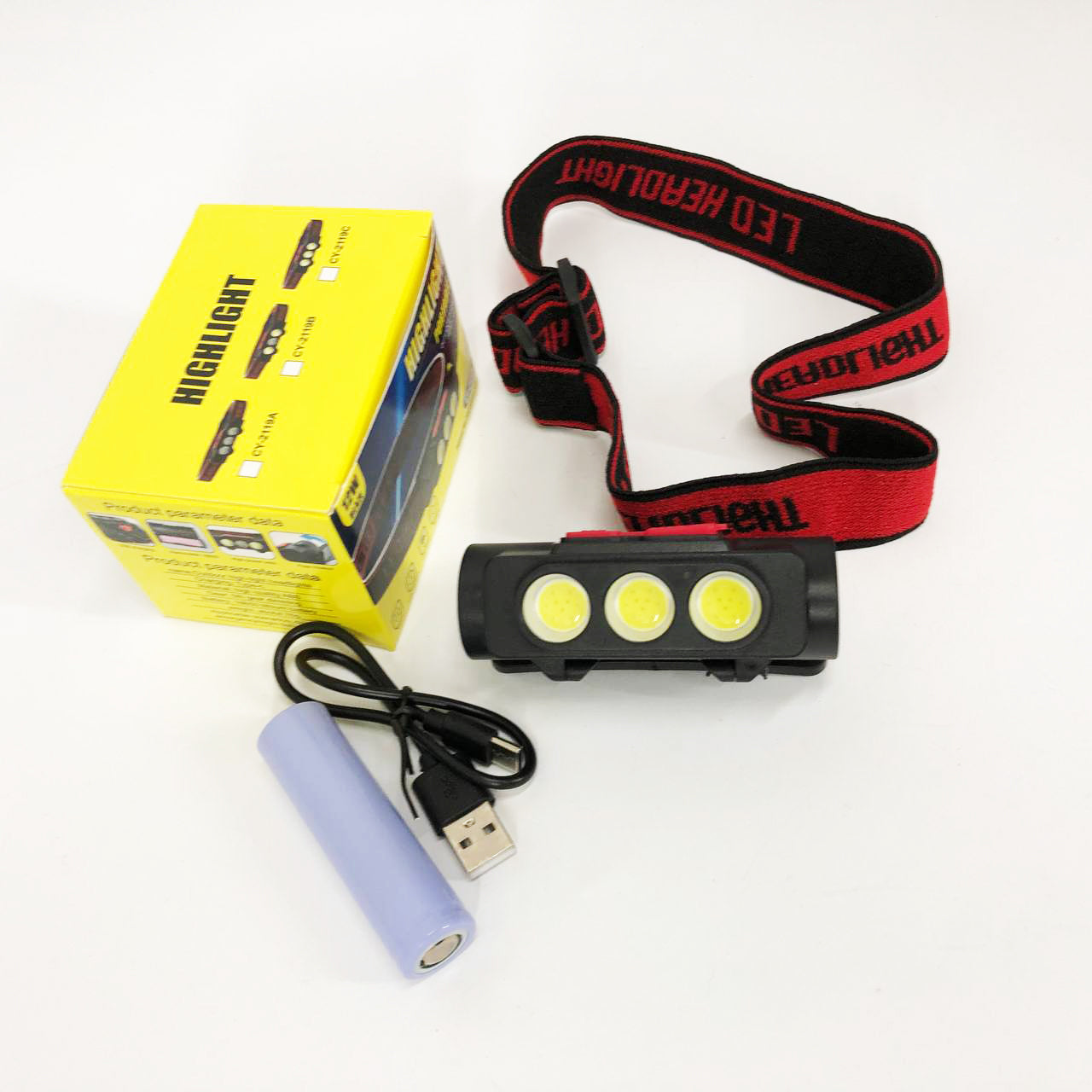 Фонарь налобный аккумуляторный PLD-2119C, Фонарик военный светодиодный налобный фонарик