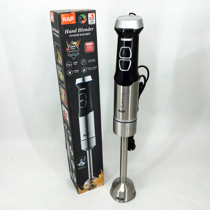 Металлический блендер RAF R.365 высокоскоростной ручной блендер