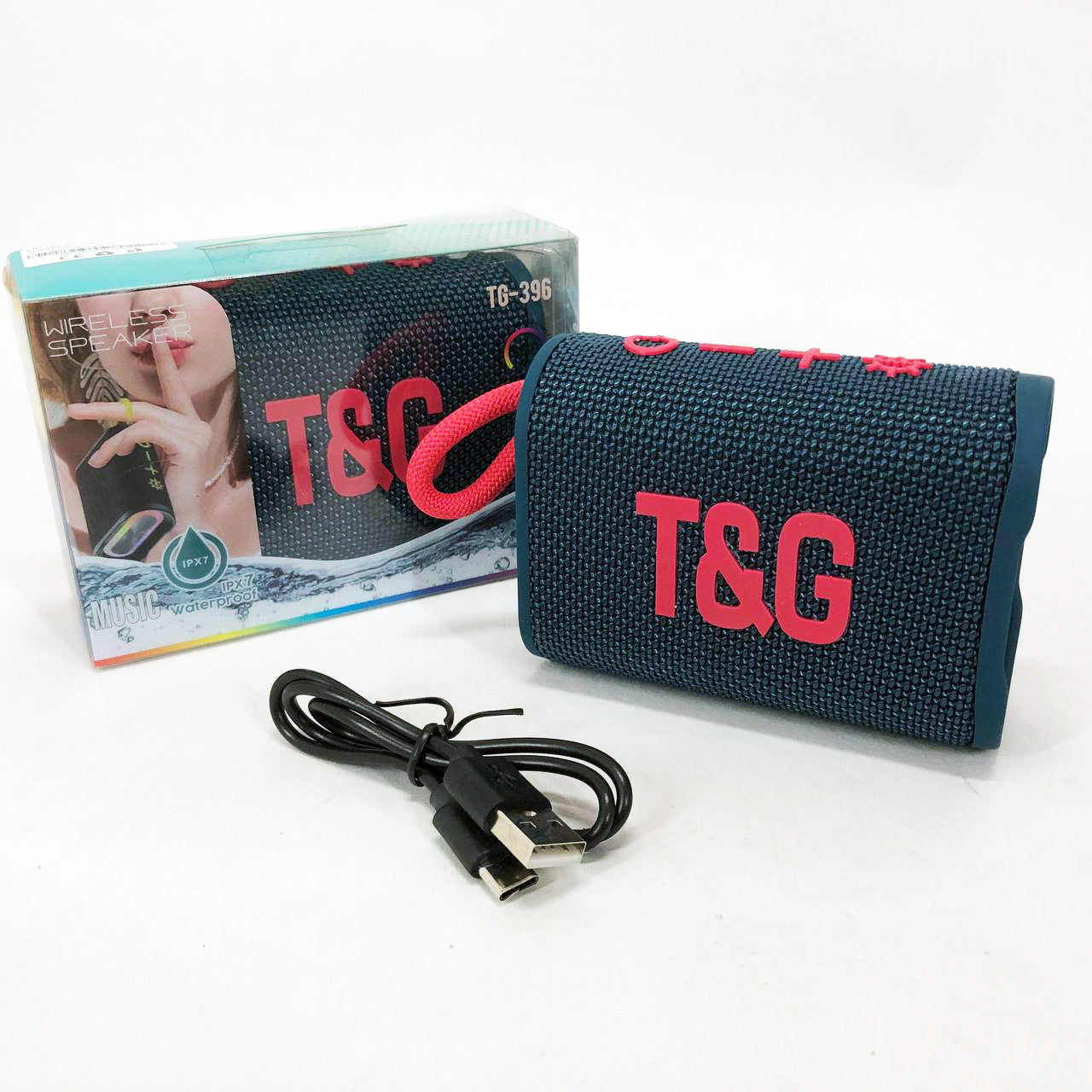 Bluetooth-колонка TG396. Цвет: синий