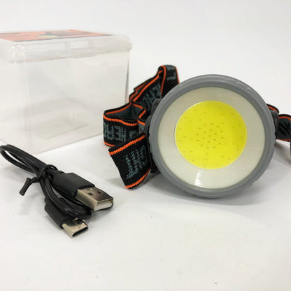 Фонарь налобный YM-308/208-COB(white+red), фонарик военный светодиодный налобный фонарик