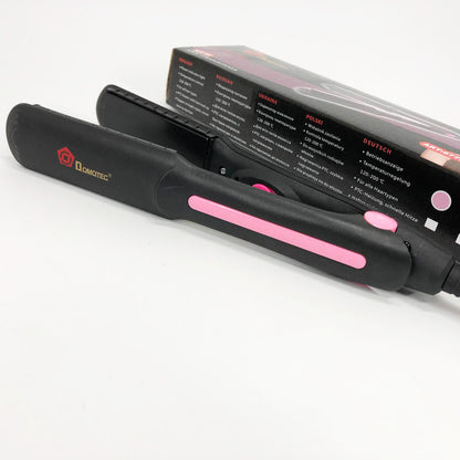 Щипцы, плойка утюжок DOMOTEC MS-4905, Щетка щипцы для выпрямления волос. Цвет: розовый