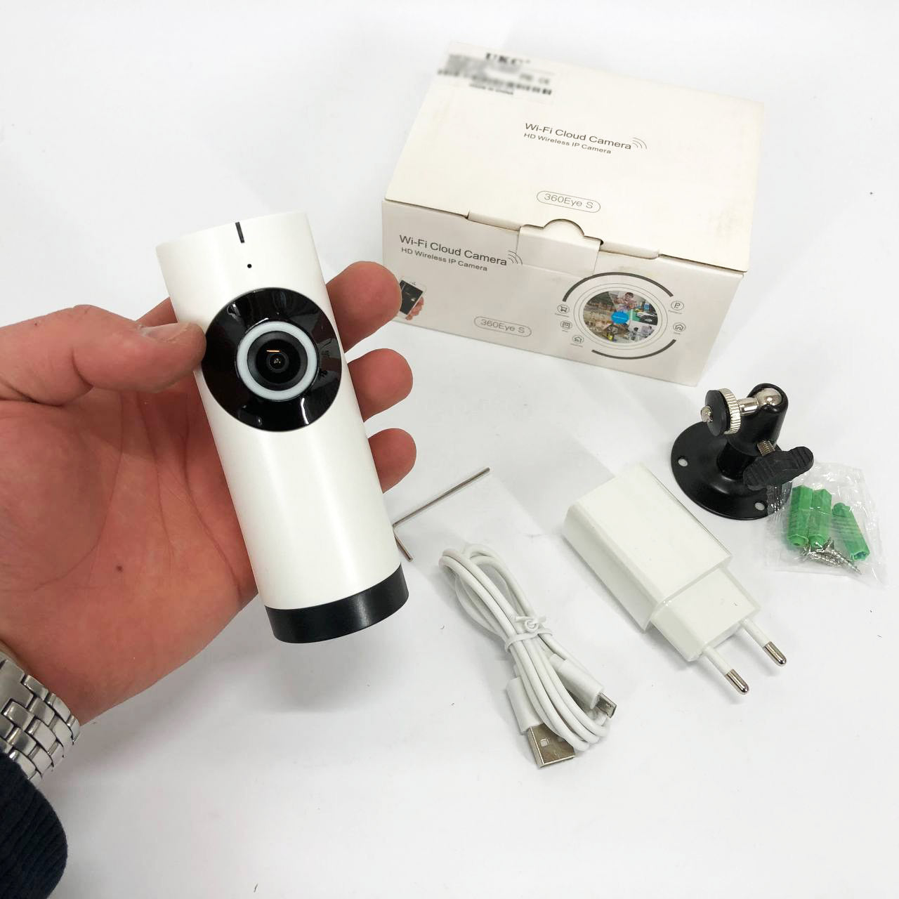 Камера настольная поворотная 180 градусов CAMERA CAD 1315 WIFI, ip, dvr, 1mp