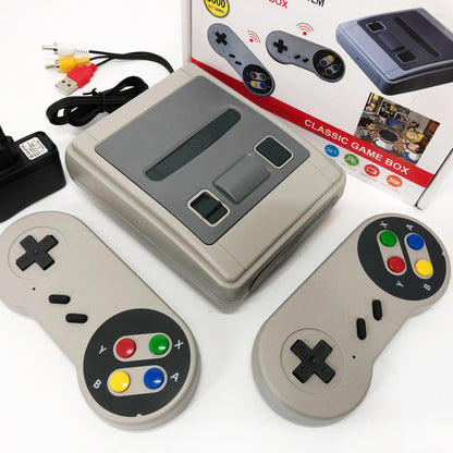 Игровая приставка с беспроводными джойстиками 3000 игр LH-35, Приставка игровая с удаленным управлением