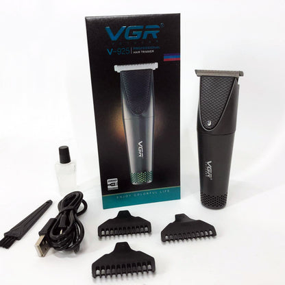 Машинка для стрижки VGR V-925, Профессиональная беспроводная машинка для стрижки волос, усов, бороды